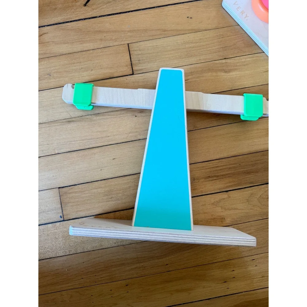 Lovevery toy bundle shape stacker puzzle and scale‎